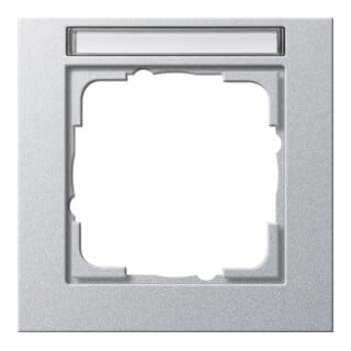 Gira Abdeckrahmen 1-fach alu 109125