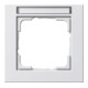 Gira Abdeckrahmen 1-fach rws/matt 109122-1