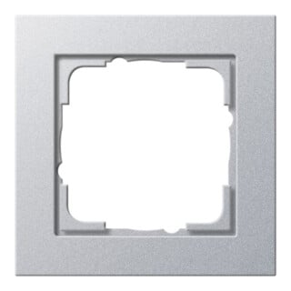 Gira Abdeckrahmen 1f. alu bruchsicher 021125