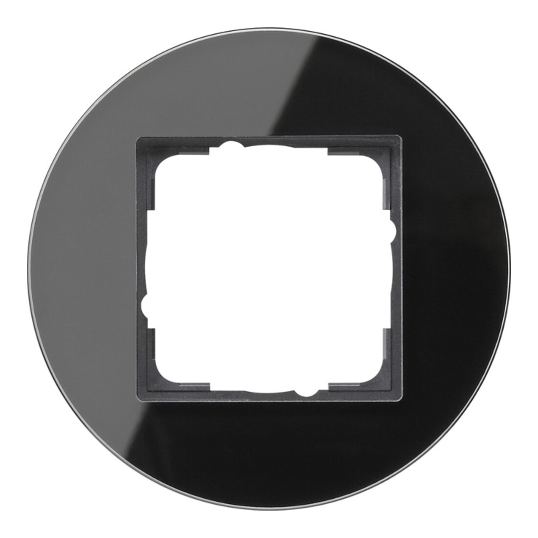 Gira Abdeckrahmen 1f. sw 0211135