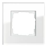 Gira Abdeckrahmen 1f. weissglas Esprit 021112-3