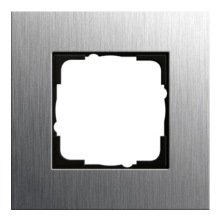 Gira Abdeckrahmen 1fach edelstahl 0211219