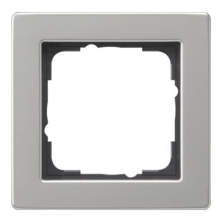 Gira Abdeckrahmen 1fach edelstahl 021133