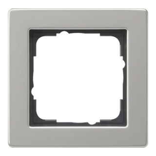 Gira Abdeckrahmen 1fach edelstahl 021133