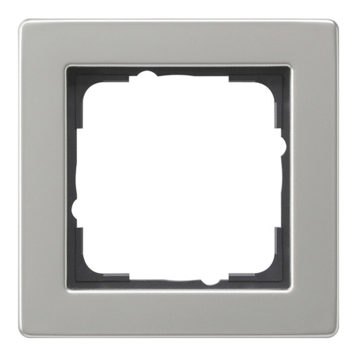 Gira Abdeckrahmen 1fach edelstahl 021133