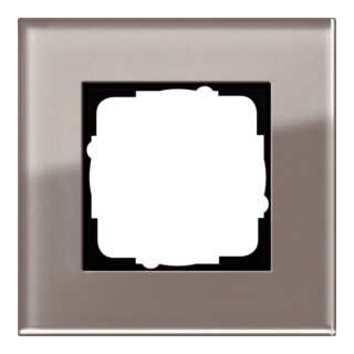 Gira Abdeckrahmen 1fach Esprit Glas Umbra 0211122