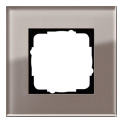 Gira Abdeckrahmen 1fach Esprit Glas Umbra 0211122-3
