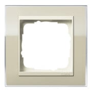 Gira Abdeckrahmen 1fach klar sand 0211771-3