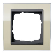 Gira Abdeckrahmen 1fach klar sand 0211778-3
