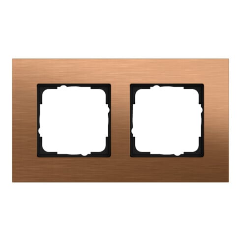 Gira Abdeckrahmen 2-fach E2 Esprit Bronze 021238