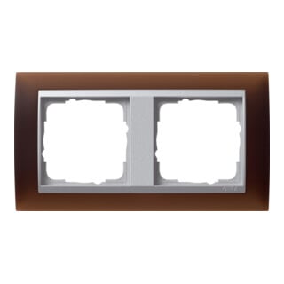 Gira Abdeckrahmen 2f.opak dbr 021259