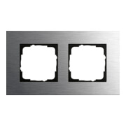 Gira Abdeckrahmen 2fach edelstahl 0212219-3