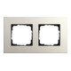 Gira Abdeckrahmen 2fach hellgrau 0212220