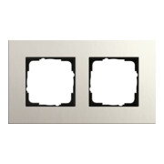 Gira Abdeckrahmen 2fach hellgrau 0212220-3