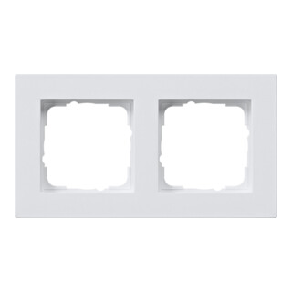Gira Abdeckrahmen 2fach rws 0212225