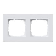 Gira Abdeckrahmen 2fach rws 0212225-3