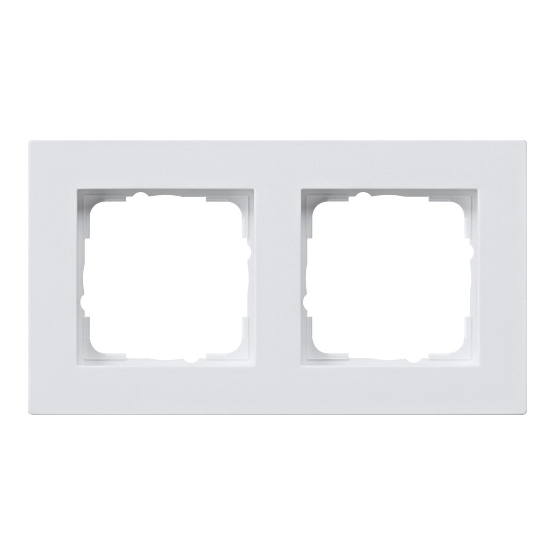 Gira Abdeckrahmen 2fach rws 0212225