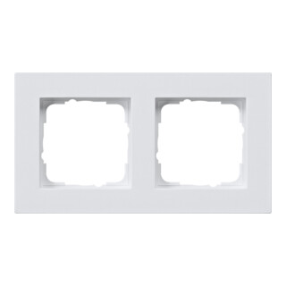 Gira Abdeckrahmen 2fach rws 0212295
