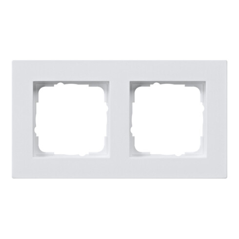 Gira Abdeckrahmen 2fach rws 0212295
