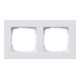 Gira Abdeckrahmen 2fach rws 0212295