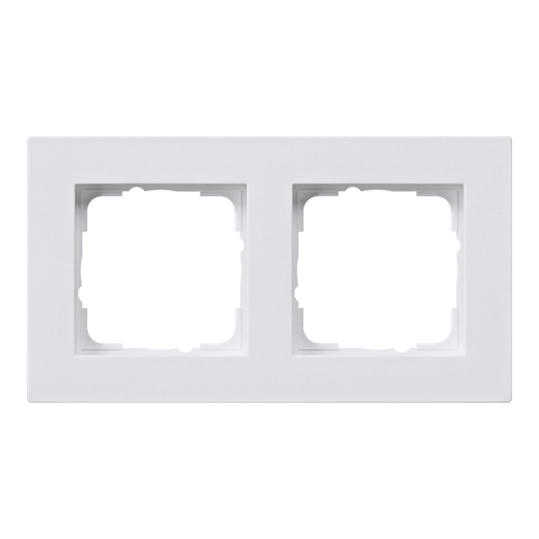 Gira Abdeckrahmen 2fach rws 0212295