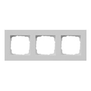 Gira Abdeckrahmen 3-f. flach, grau 0213375-1