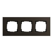 Gira Abdeckrahmen 3-fach aluminium braun 0213127-3