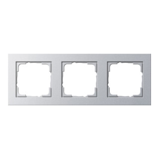 Gira Abdeckrahmen 3f.alu E2 021325