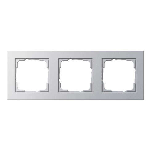 Gira Abdeckrahmen 3f.alu E2 021325