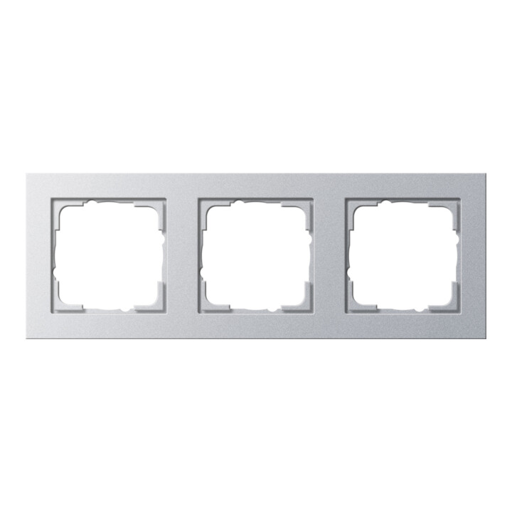 Gira Abdeckrahmen 3f.alu E2 021325
