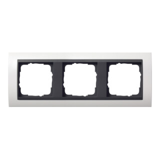 Gira Abdeckrahmen 3f. bruchsicher anthrazit ZL 021307