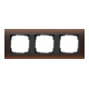 Gira Abdeckrahmen 3f.opak dbr 021313