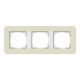 Gira Abdeckrahmen 3fach Sand/Reinweiß 0213417
