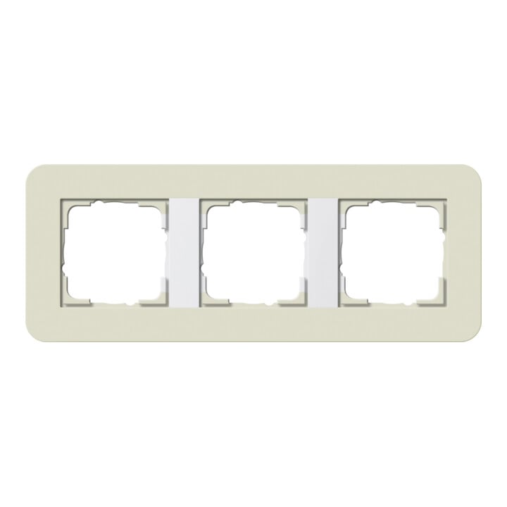 Gira Abdeckrahmen 3fach Sand/Reinweiß 0213417