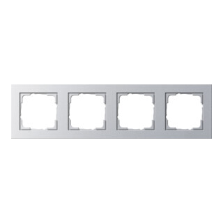 Gira Abdeckrahmen 4f.alu E2 021425
