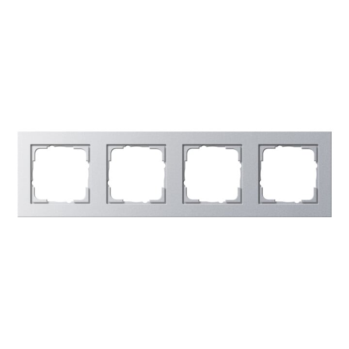 Gira Abdeckrahmen 4f.alu E2 021425