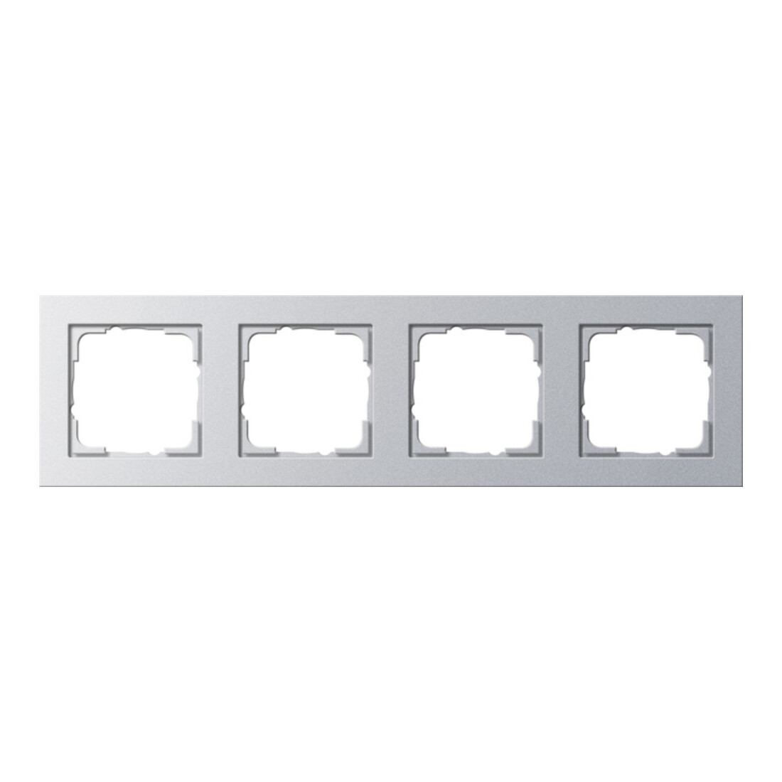 Gira Abdeckrahmen 4f.alu E2 021425
