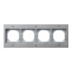 Gira Abdeckrahmen 4f.alu TX44 021465