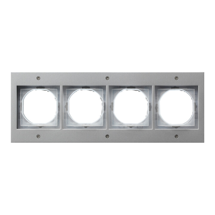 Gira Abdeckrahmen 4f.alu TX44 021465