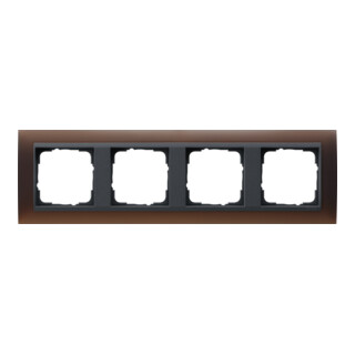 Gira Abdeckrahmen 4f.opak dbr 021413