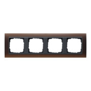 Gira Abdeckrahmen 4f.opak dbr 021413-1