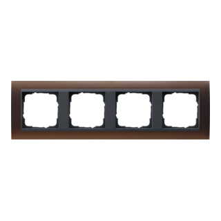 Gira Abdeckrahmen 4f.opak dbr 021413