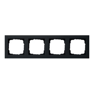 Gira Abdeckrahmen 4f. sw 021409