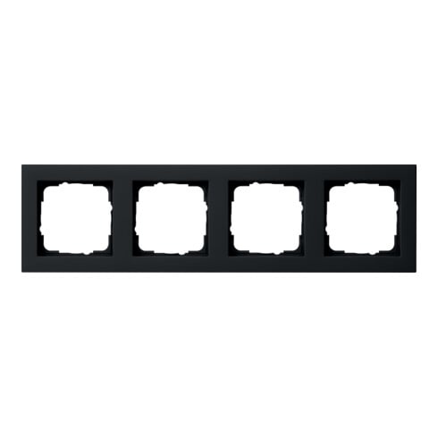 Gira Abdeckrahmen 4f. sw 021409