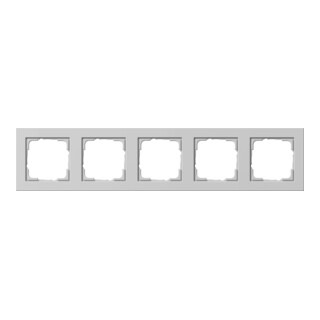 Gira Abdeckrahmen 5-f. grau 021537