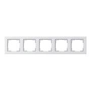 Gira Abdeckrahmen 5f.rws-gl E2 021529-1