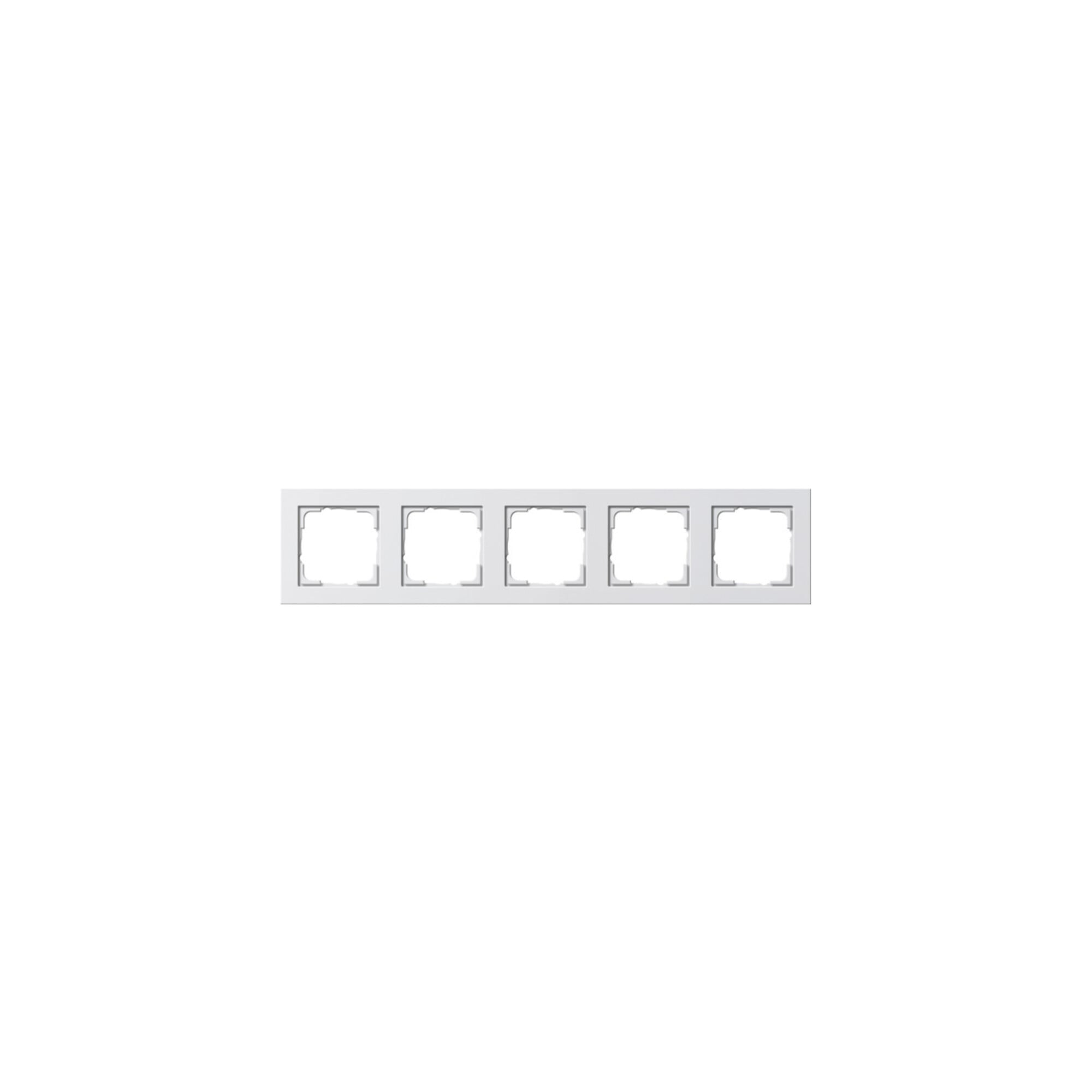 Gira Abdeckrahmen 5F.Rws-Gl E2 021529