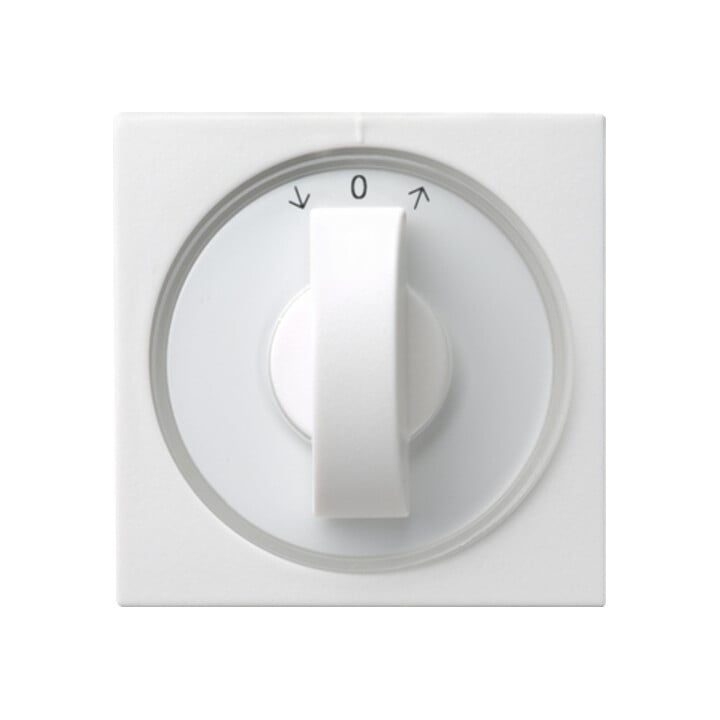 Gira Abdeckung m.Knebel rws Jalousie, System55 066627