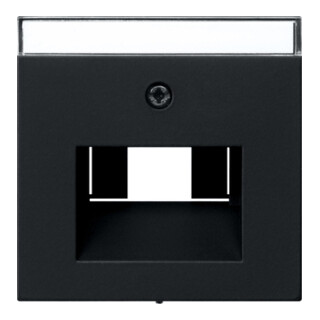 Gira Abdeckung sw BSF UAE/IAE+Netzwerk 0284005