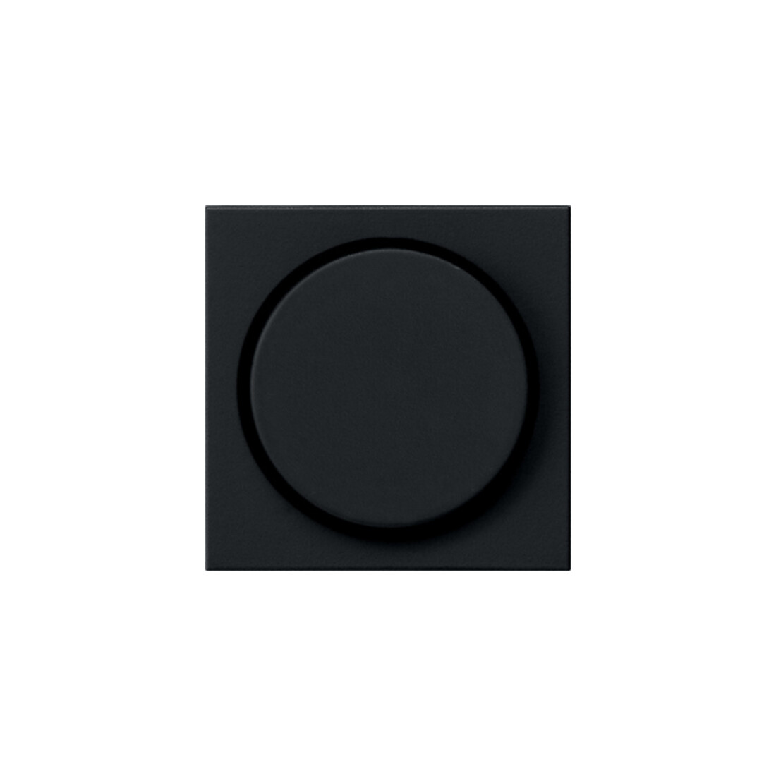 Gira Abdeckung sw Knopf Dimmer+Poti 0650005